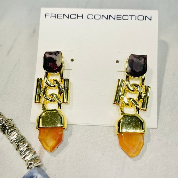 NEW French Connection Bracelet and Earring Jewerly Bundle - Picture 2 of 13